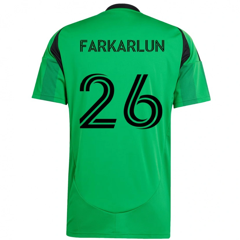 Danxen Dame Jimmy Farkarlun #26 Grønn Svart Hjemmetrøye Drakt Trøye 2025/26 Skjorter T-Skjorte