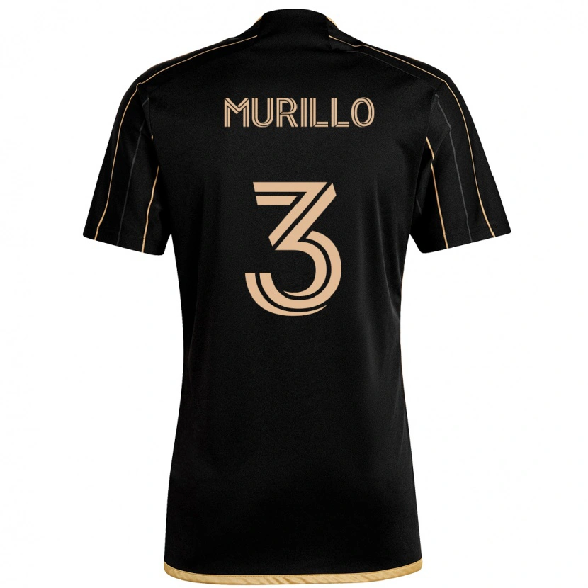 Danxen Dame Jesús Murillo #3 Svart Brun Hjemmetrøye Drakt Trøye 2025/26 Skjorter T-Skjorte