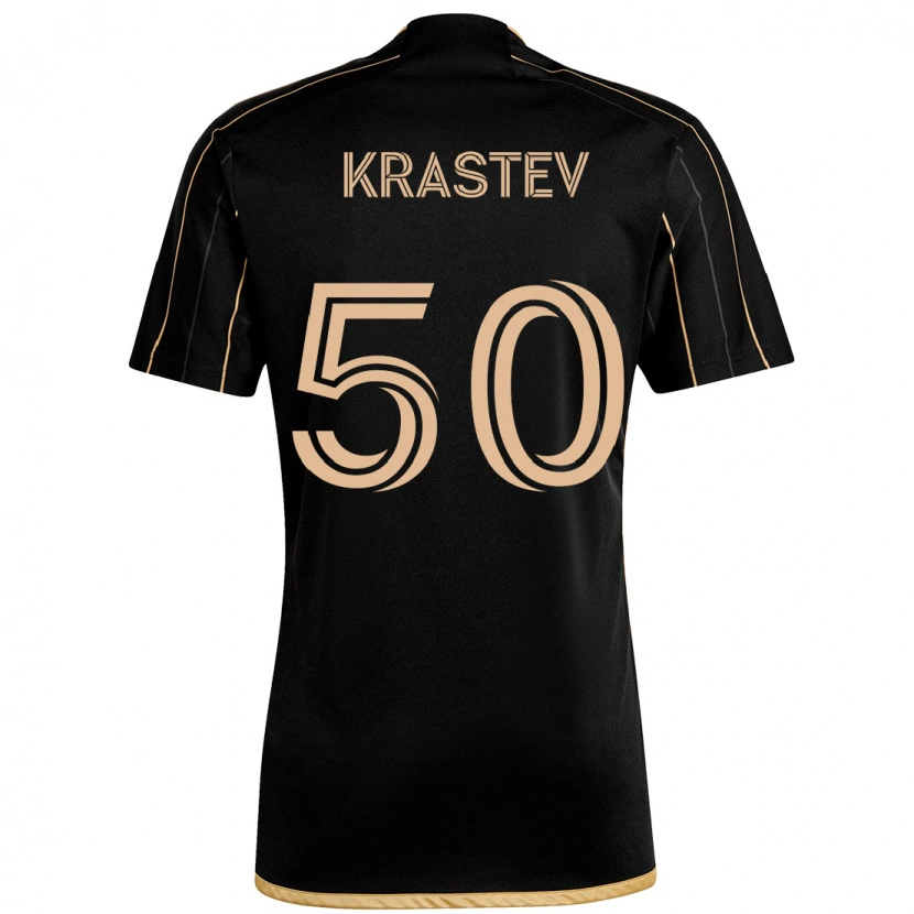 Danxen Dame Filip Krastev #50 Svart Brun Hjemmetrøye Drakt Trøye 2025/26 Skjorter T-Skjorte