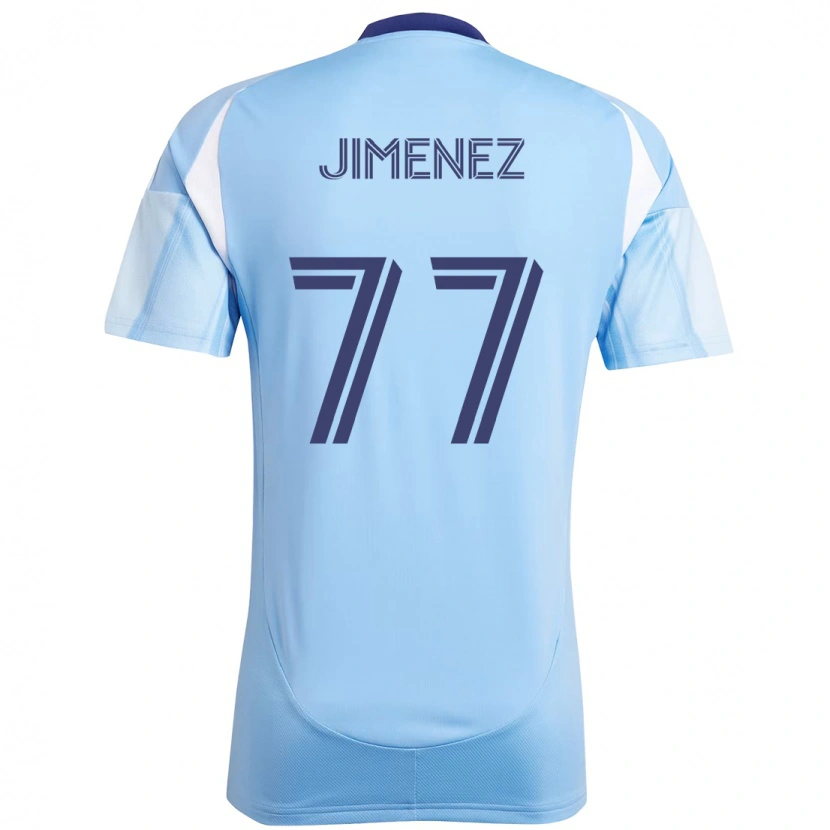 Danxen Dame Jonathan Jiménez #77 Lyseblå Hjemmetrøye Drakt Trøye 2025/26 Skjorter T-Skjorte