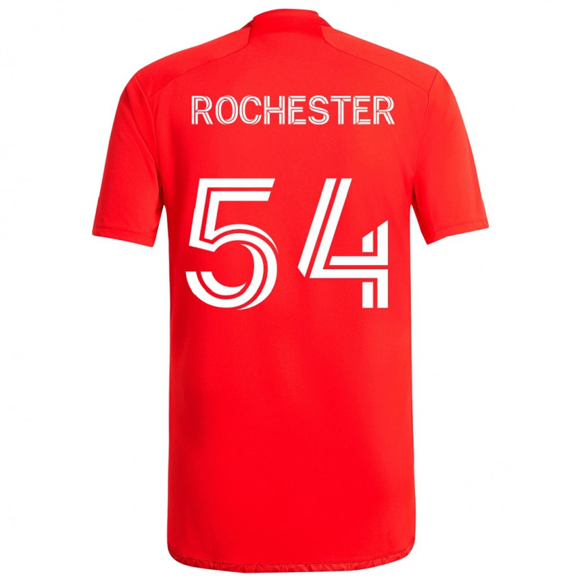 Danxen Dame Lamonth Rochester #54 Rød Hvit Hjemmetrøye Drakt Trøye 2025/26 Skjorter T-Skjorte