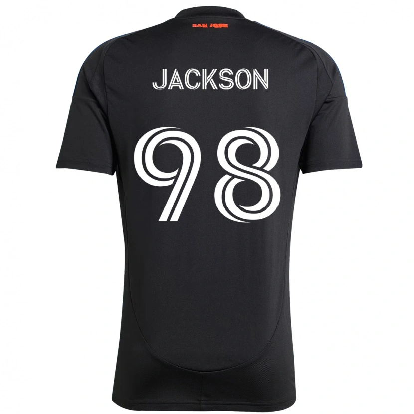 Danxen Dame Jacob Jackson #98 Svart Mørkeblå Hjemmetrøye Drakt Trøye 2025/26 Skjorter T-Skjorte