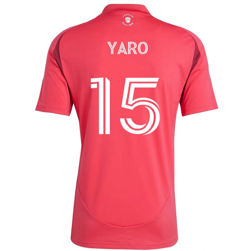 Danxen Dame Joshua Yaro #15 Magenta Hvit Hjemmetrøye Drakt Trøye 2025/26 Skjorter T-Skjorte