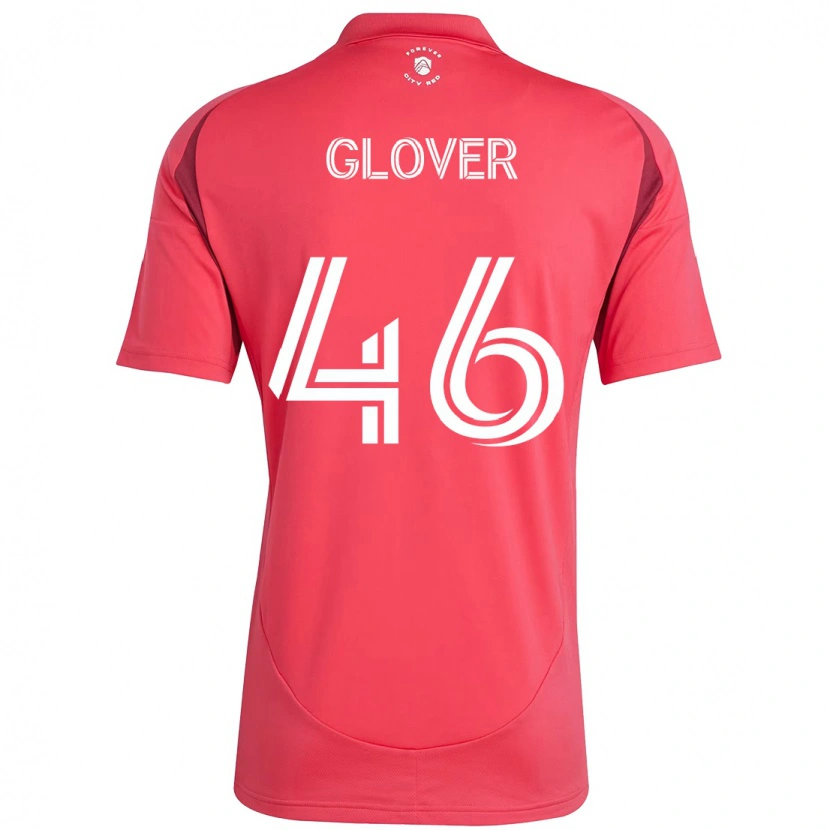 Danxen Dame Caden Glover #46 Magenta Hvit Hjemmetrøye Drakt Trøye 2025/26 Skjorter T-Skjorte