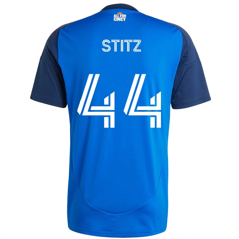 Danxen Dame Ben Stitz #44 Mørkeblå Oransje Hjemmetrøye Drakt Trøye 2025/26 Skjorter T-Skjorte