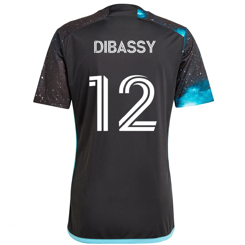 Danxen Dame Bakaye Dibassy #12 Svart Blå Hjemmetrøye Drakt Trøye 2025/26 Skjorter T-Skjorte