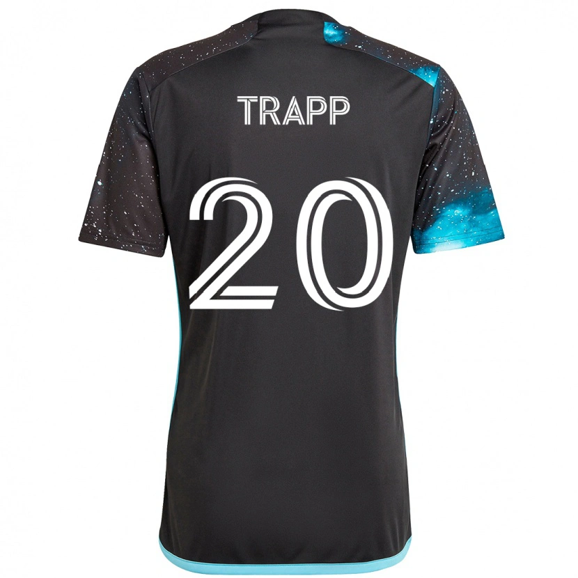Danxen Dame Wil Trapp #20 Svart Blå Hjemmetrøye Drakt Trøye 2025/26 Skjorter T-Skjorte