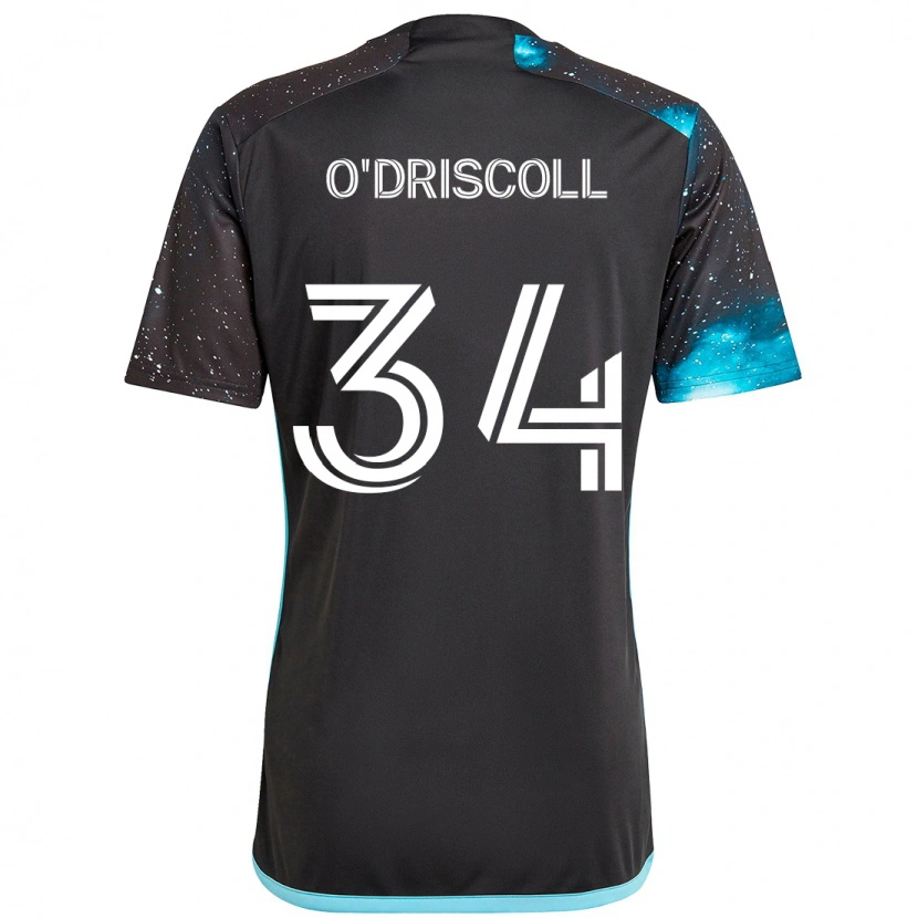 Danxen Dame Rory O'driscoll #34 Svart Blå Hjemmetrøye Drakt Trøye 2025/26 Skjorter T-Skjorte