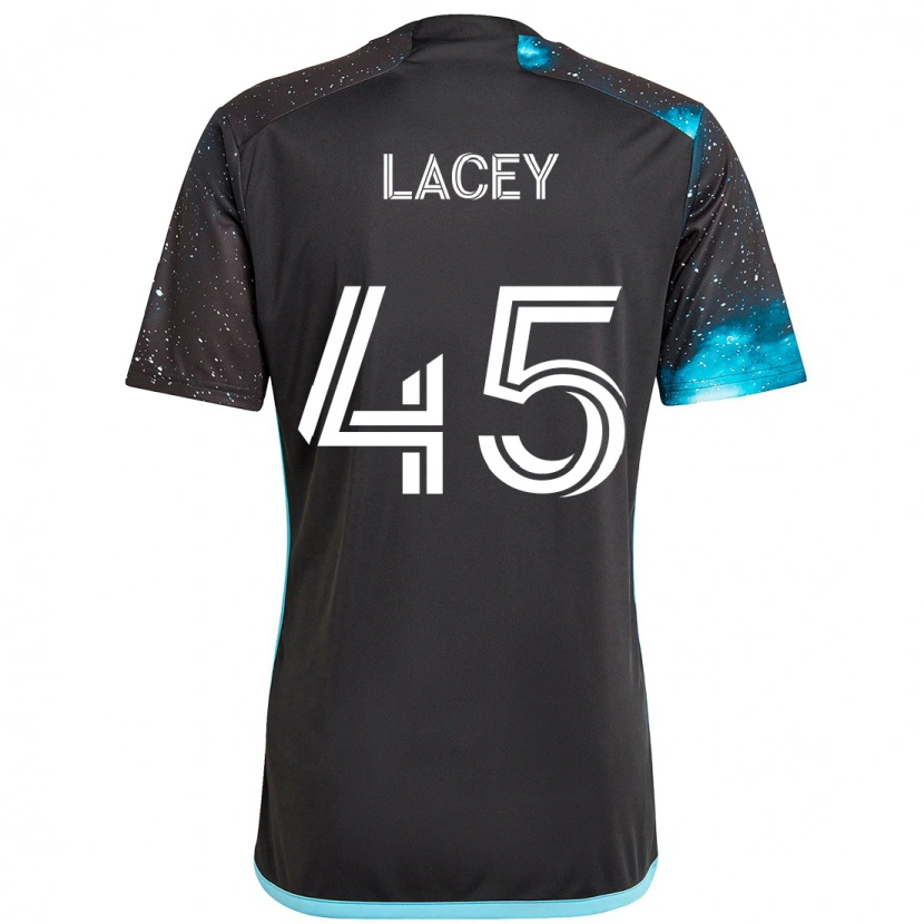 Danxen Dame Kameron Lacey #45 Svart Blå Hjemmetrøye Drakt Trøye 2025/26 Skjorter T-Skjorte