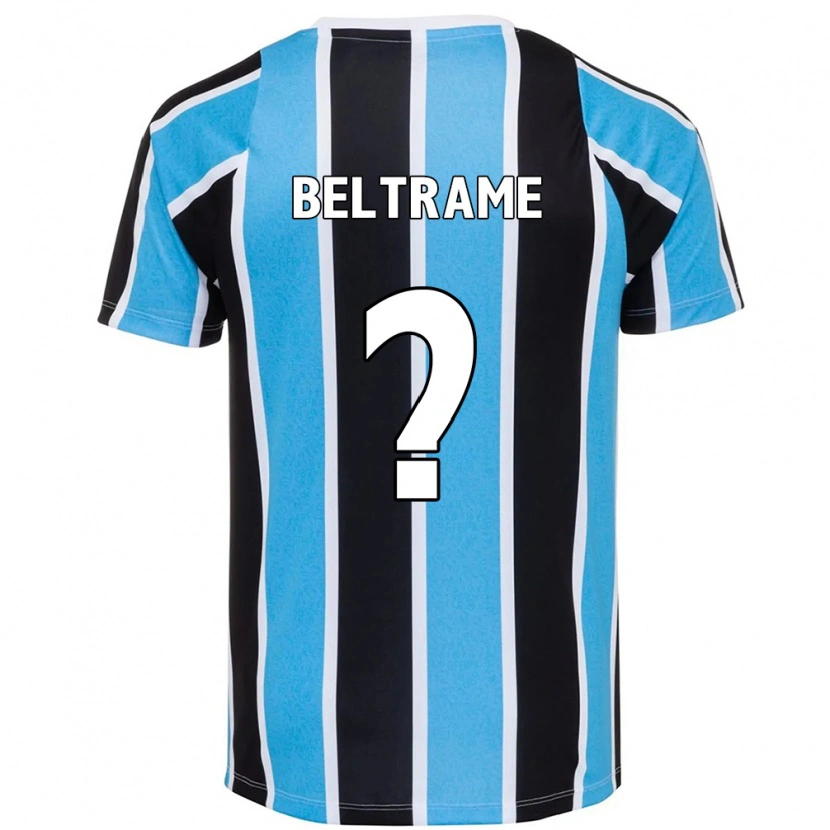 Danxen Dame Thiago Beltrame #0 Blå Svart Hvit Hjemmetrøye Drakt Trøye 2025/26 Skjorter T-Skjorte