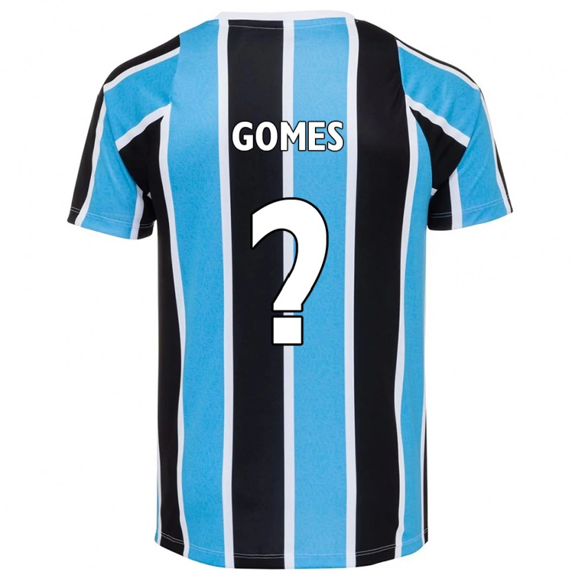 Danxen Dame Rafael Gomes #0 Blå Svart Hvit Hjemmetrøye Drakt Trøye 2025/26 Skjorter T-Skjorte