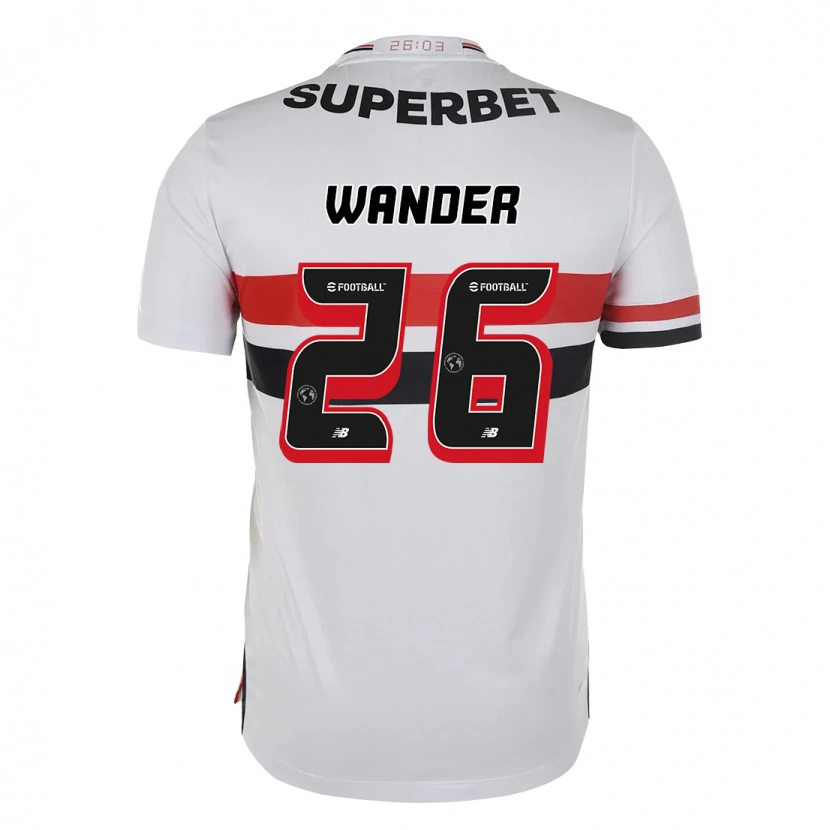 Danxen Dame Talles Wander #26 Rød Svart Hvit Hjemmetrøye Drakt Trøye 2025/26 Skjorter T-Skjorte