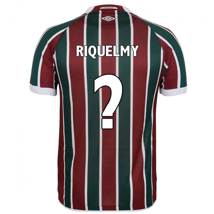 Danxen Dame Riquelmy #0 Grønn Burgunder Hvit Hjemmetrøye Drakt Trøye 2025/26 Skjorter T-Skjorte