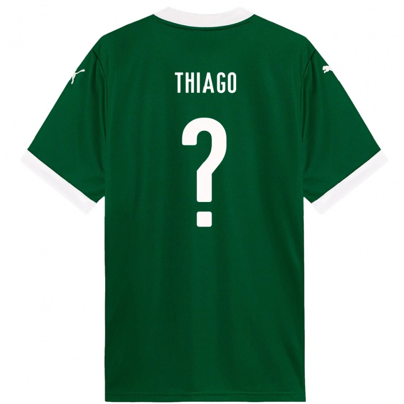 Danxen Dame Thiago #0 Grønn Hvit Hjemmetrøye Drakt Trøye 2025/26 Skjorter T-Skjorte