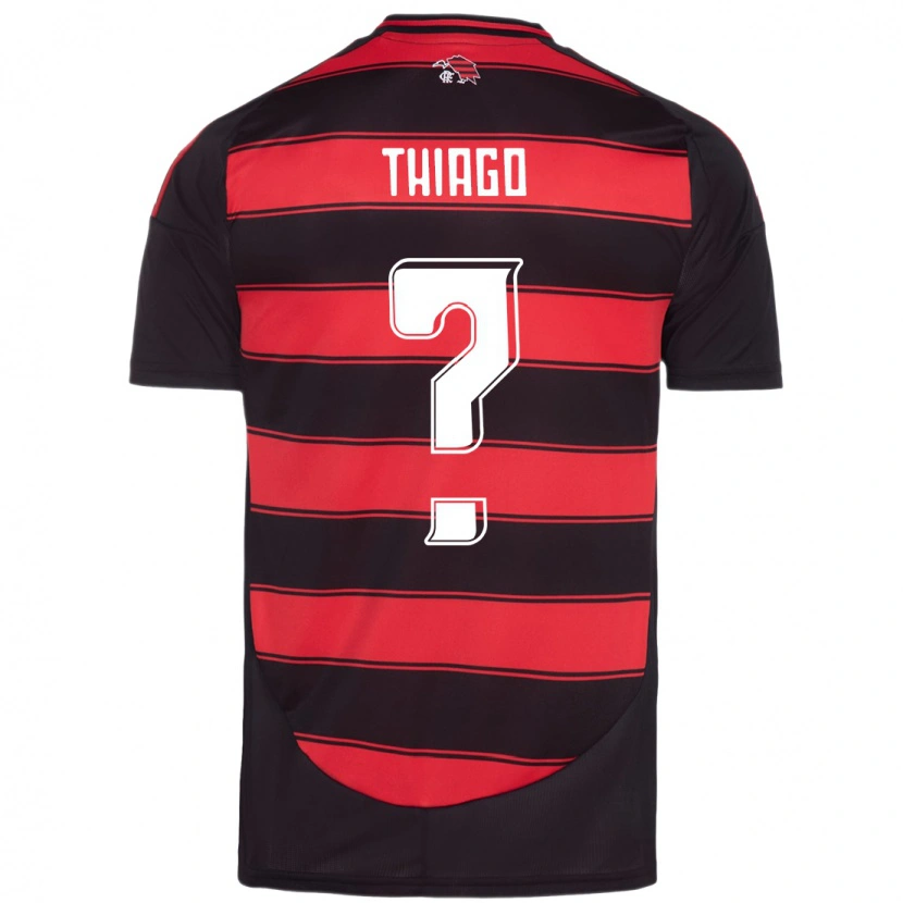 Danxen Dame Victor Thiago #0 Rød Svart Hjemmetrøye Drakt Trøye 2025/26 Skjorter T-Skjorte