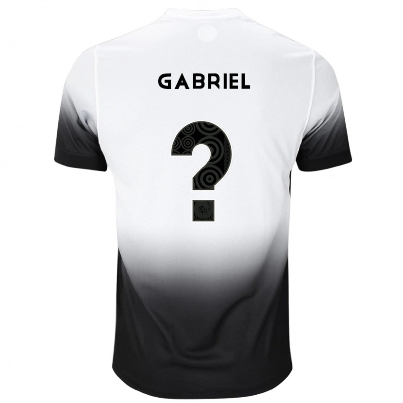Danxen Dame Gabriel #0 Hvit Svart Hjemmetrøye Drakt Trøye 2025/26 Skjorter T-Skjorte