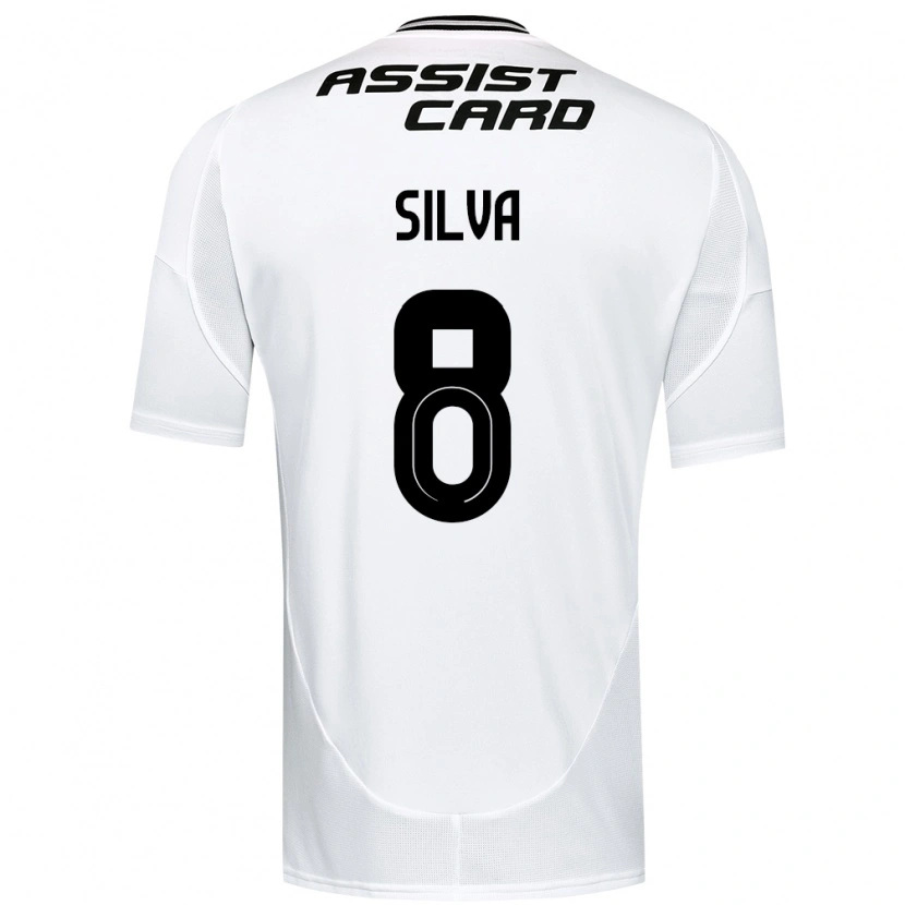 Danxen Dame Bastián Silva #8 Svart Hvit Gul Hjemmetrøye Drakt Trøye 2025/26 Skjorter T-Skjorte
