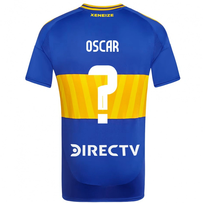 Danxen Dame Oscar Romero #0 Kongeblå Gul Hjemmetrøye Drakt Trøye 2025/26 Skjorter T-Skjorte