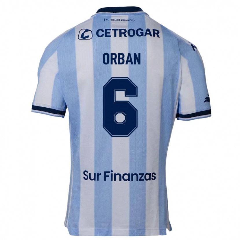 Danxen Dame Lucas Orban #6 Himmelsblå Hjemmetrøye Drakt Trøye 2025/26 Skjorter T-Skjorte