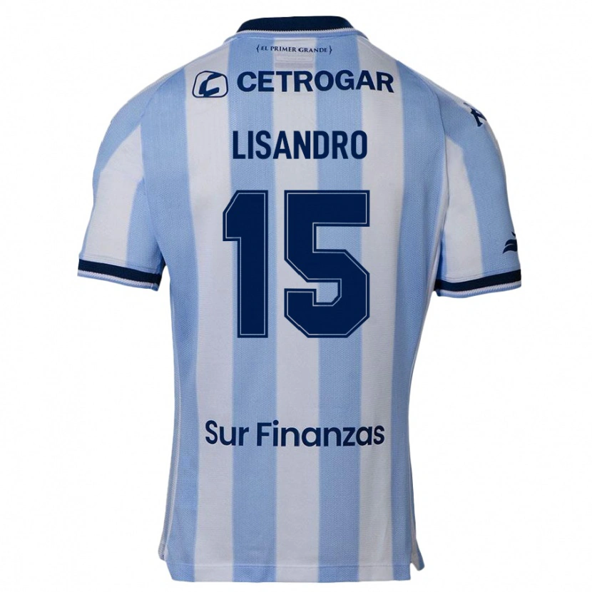 Danxen Dame Lisandro Lopez #15 Himmelsblå Hjemmetrøye Drakt Trøye 2025/26 Skjorter T-Skjorte