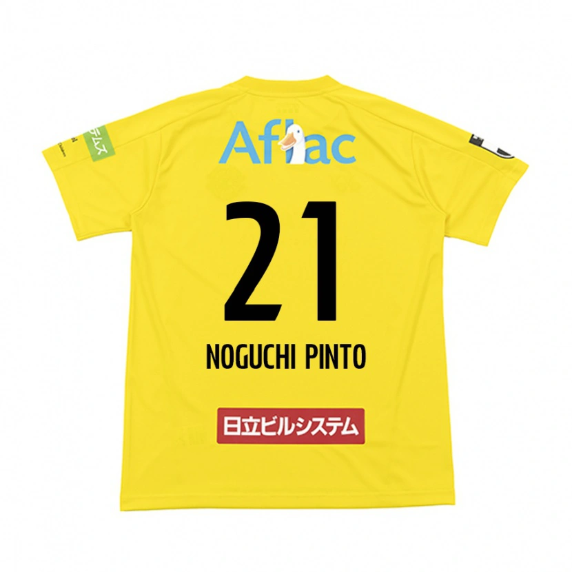 Danxen Dame Amato Noguchi Pinto #21 Svart Gul Hjemmetrøye Drakt Trøye 2025/26 Skjorter T-Skjorte