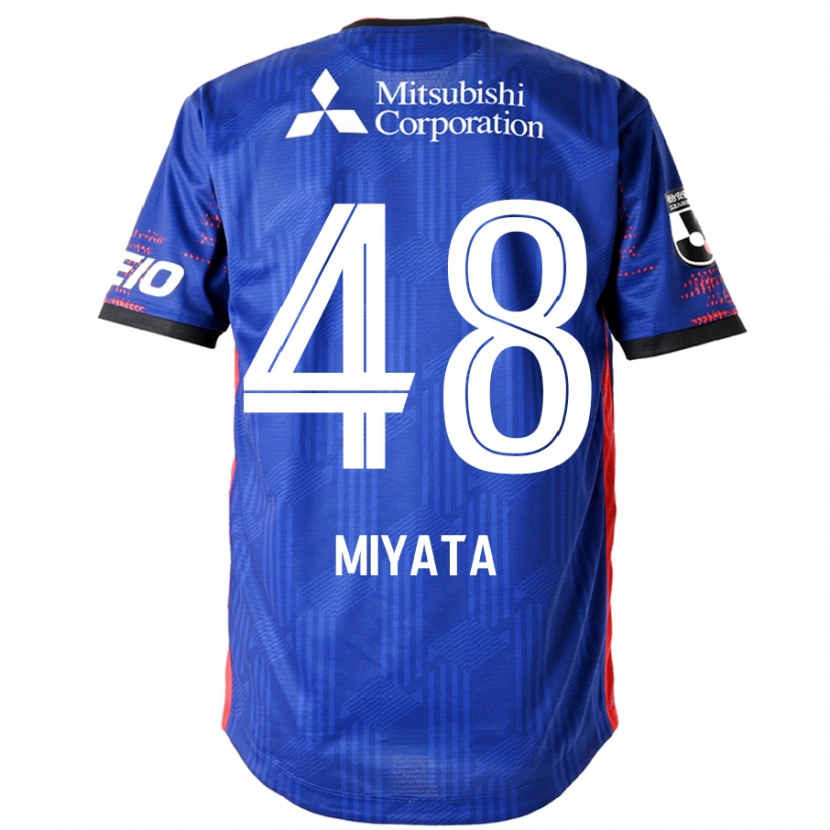 Danxen Dame Izumi Miyata #48 Kongeblå Hvit Hjemmetrøye Drakt Trøye 2025/26 Skjorter T-Skjorte