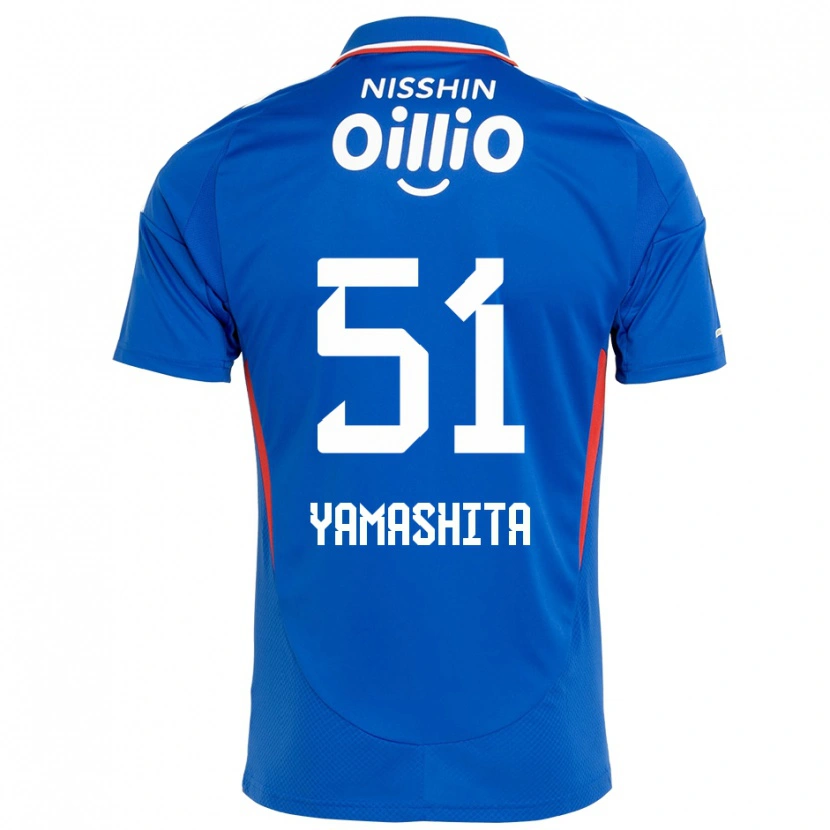 Danxen Dame Shoma Yamashita #51 Kongeblå Hvit Hjemmetrøye Drakt Trøye 2025/26 Skjorter T-Skjorte