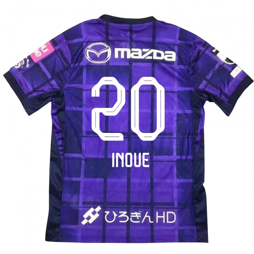 Danxen Dame Shion Inoue #20 Lilla Oransje Hjemmetrøye Drakt Trøye 2025/26 Skjorter T-Skjorte
