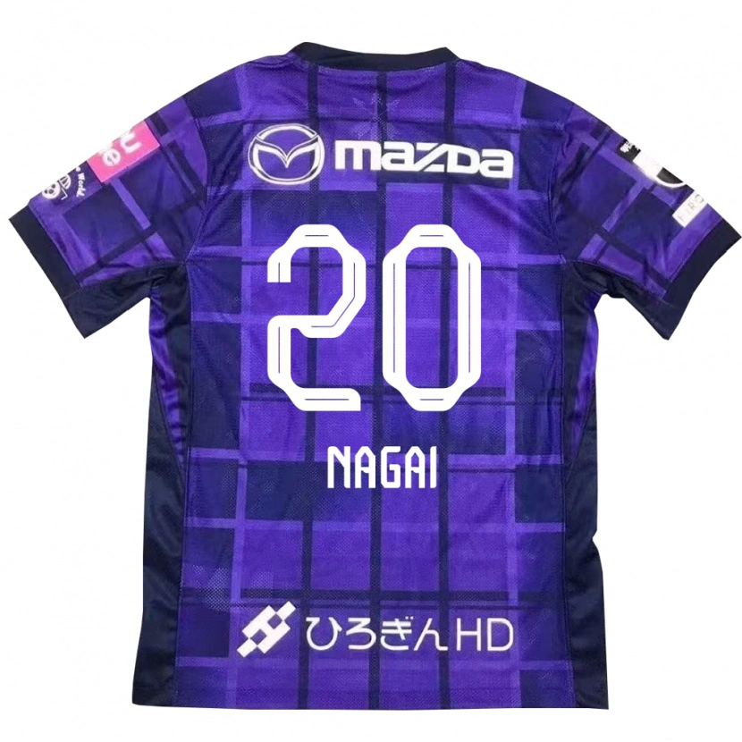 Danxen Dame Ryo Nagai #20 Lilla Oransje Hjemmetrøye Drakt Trøye 2025/26 Skjorter T-Skjorte