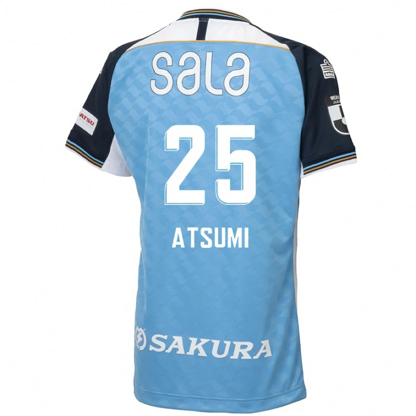 Danxen Dame Keita Atsumi #25 Himmelsblå Svart Hjemmetrøye Drakt Trøye 2025/26 Skjorter T-Skjorte