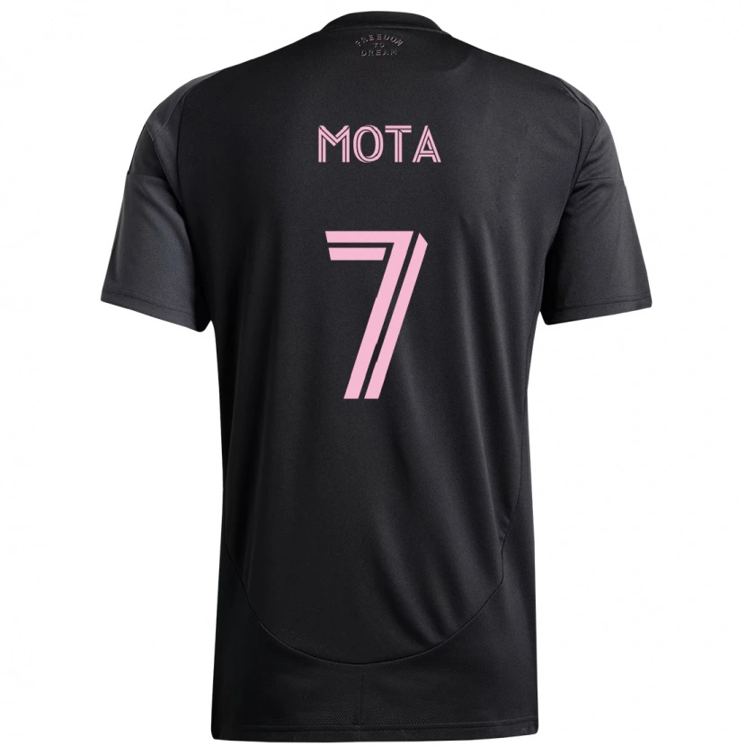 Danxen Dame Jean Mota #7 Svart Rosa Bortetrøye Drakt Trøye 2025/26 Skjorter T-Skjorte