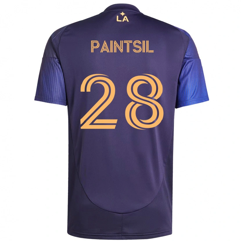 Danxen Dame Joseph Paintsil #28 Lilla Blå Bortetrøye Drakt Trøye 2025/26 Skjorter T-Skjorte