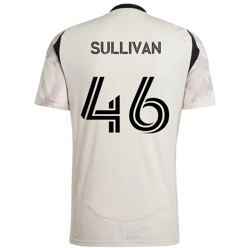 Danxen Dame Dylan Sullivan #46 Beige Svart Bortetrøye Drakt Trøye 2025/26 Skjorter T-Skjorte