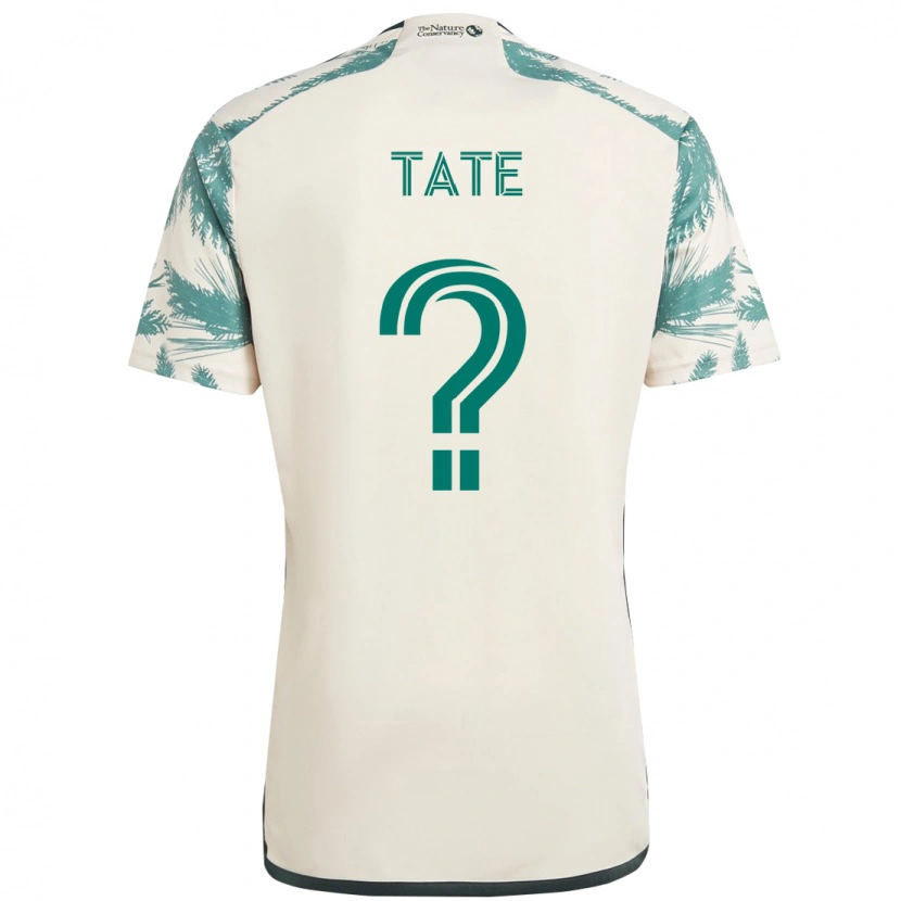 Danxen Dame Hudson Tate #0 Beige Grønn Bortetrøye Drakt Trøye 2025/26 Skjorter T-Skjorte