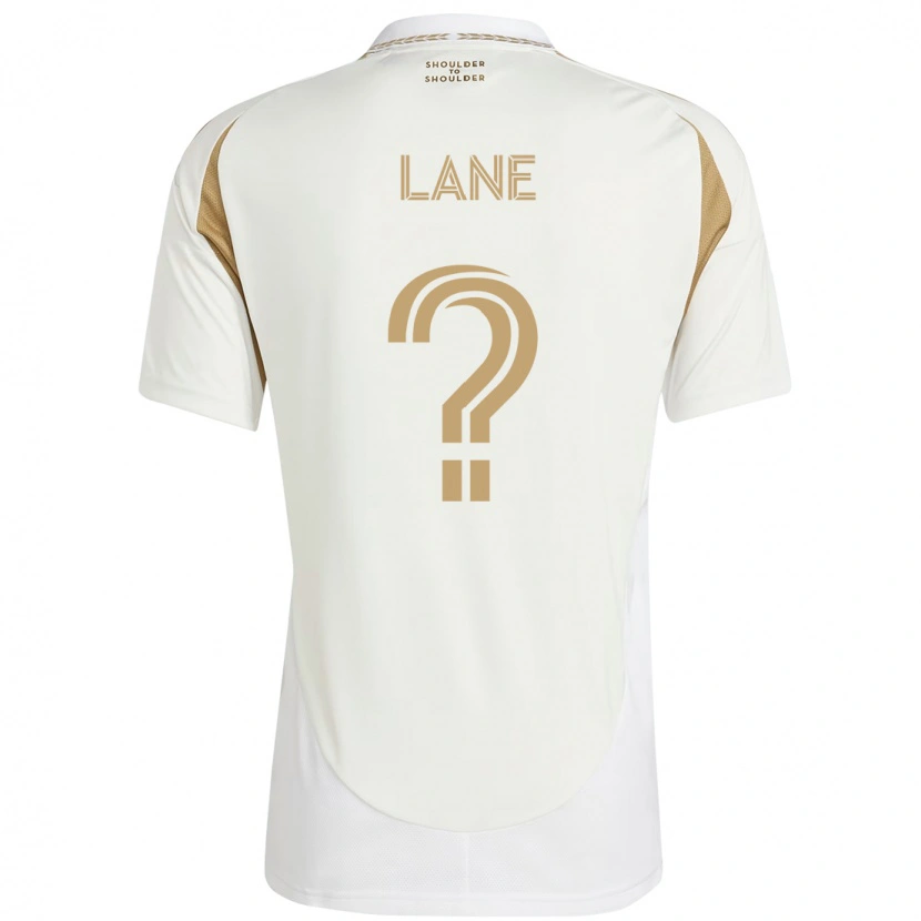 Danxen Dame James Lane #0 Hvit Brun Bortetrøye Drakt Trøye 2025/26 Skjorter T-Skjorte