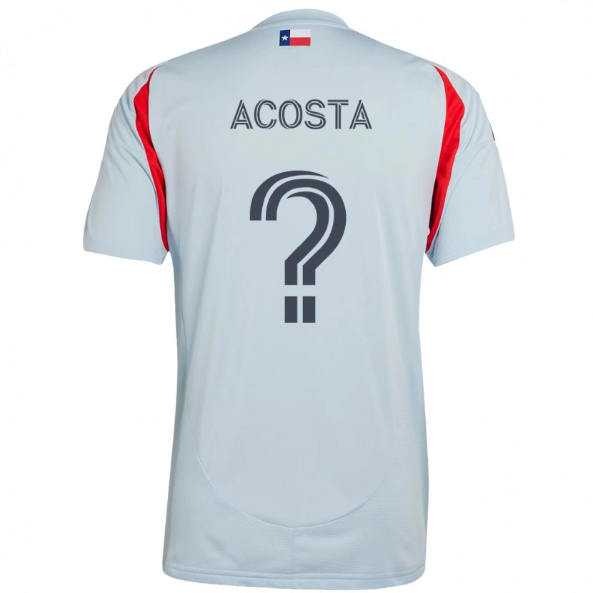 Danxen Dame Luciano Acosta #0 Lyseblå Rød Bortetrøye Drakt Trøye 2025/26 Skjorter T-Skjorte