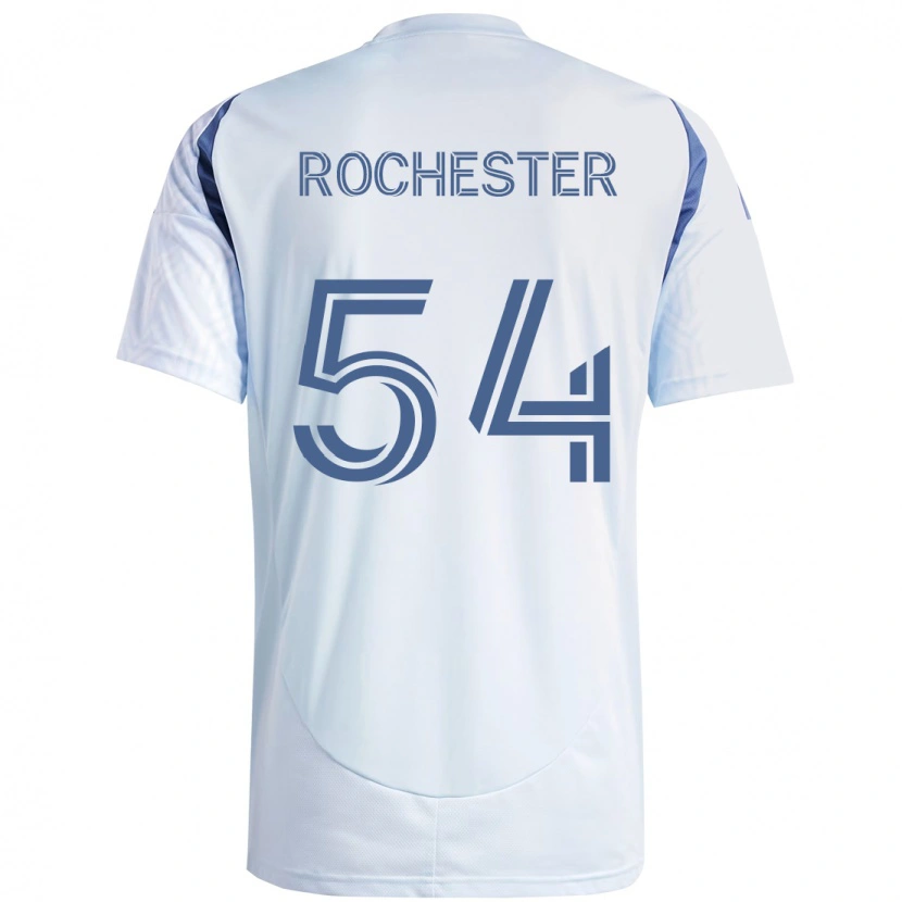 Danxen Dame Lamonth Rochester #54 Lyseblå Himmelsblå Bortetrøye Drakt Trøye 2025/26 Skjorter T-Skjorte