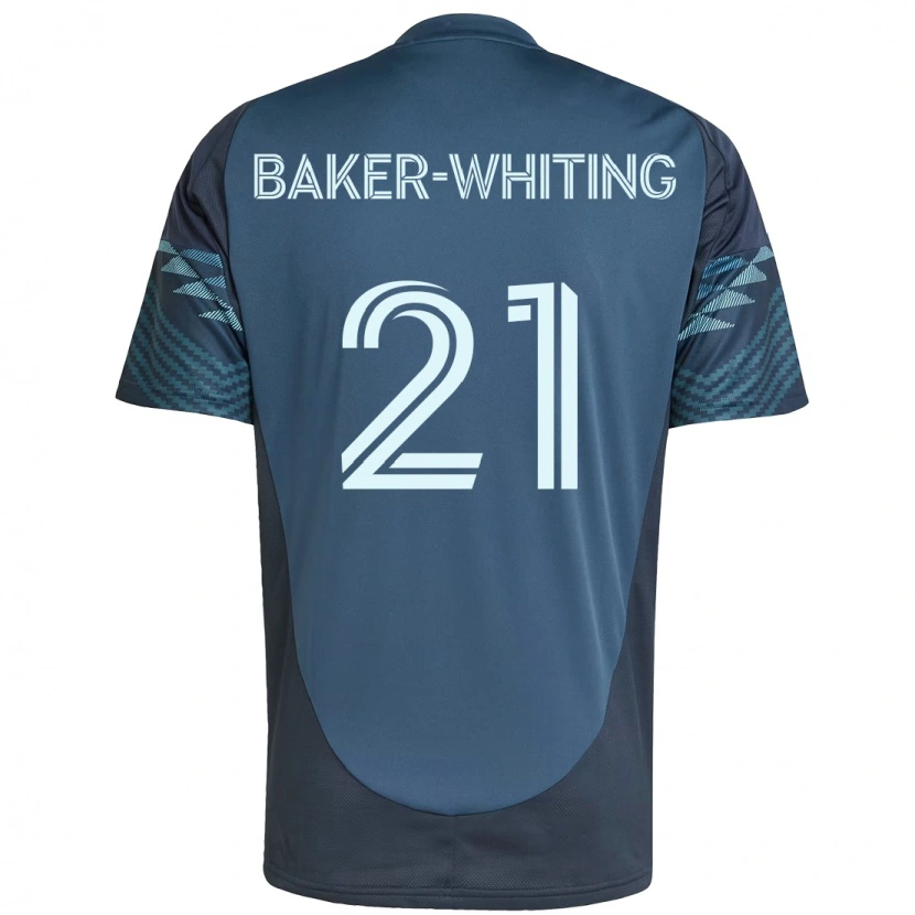 Danxen Dame Reed Baker-Whiting #21 Lyseblå Bortetrøye Drakt Trøye 2025/26 Skjorter T-Skjorte