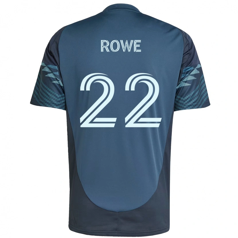Danxen Dame Kelyn Rowe #22 Lyseblå Bortetrøye Drakt Trøye 2025/26 Skjorter T-Skjorte