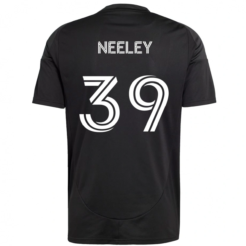 Danxen Dame Jack Neeley #39 Svart Hvit Bortetrøye Drakt Trøye 2025/26 Skjorter T-Skjorte