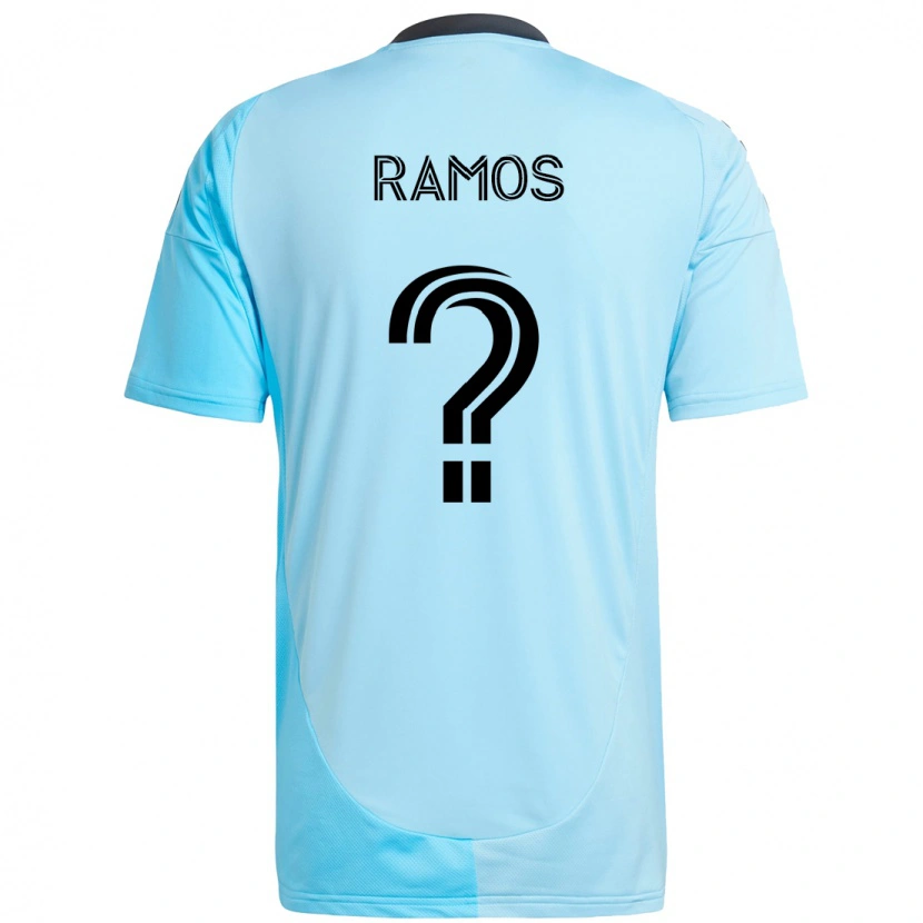 Danxen Dame Jason Ramos #0 Himmelsblå Bortetrøye Drakt Trøye 2025/26 Skjorter T-Skjorte