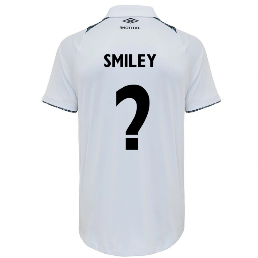 Danxen Dame Smiley #0 Hvit Blå Bortetrøye Drakt Trøye 2025/26 Skjorter T-Skjorte