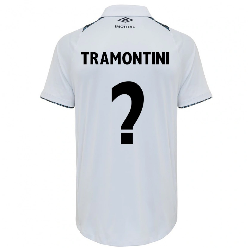 Danxen Dame Murilo Tramontini #0 Hvit Blå Bortetrøye Drakt Trøye 2025/26 Skjorter T-Skjorte