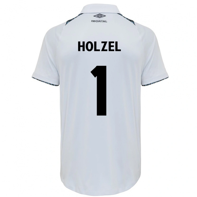 Danxen Dame Vivi Holzel #1 Hvit Blå Bortetrøye Drakt Trøye 2025/26 Skjorter T-Skjorte