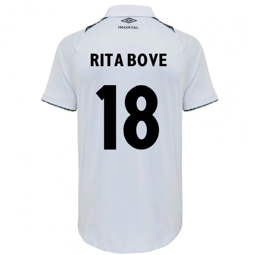 Danxen Dame Rita Bove #18 Hvit Blå Bortetrøye Drakt Trøye 2025/26 Skjorter T-Skjorte