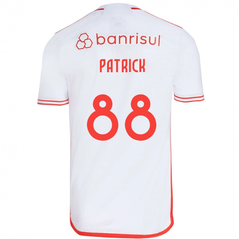Danxen Dame Patrick #88 Hvit Rød Bortetrøye Drakt Trøye 2025/26 Skjorter T-Skjorte