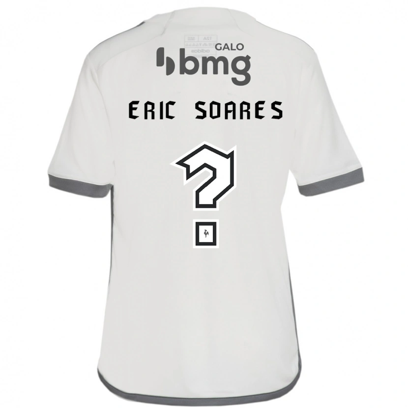 Danxen Dame Eric Soares #0 Off White Bortetrøye Drakt Trøye 2025/26 Skjorter T-Skjorte