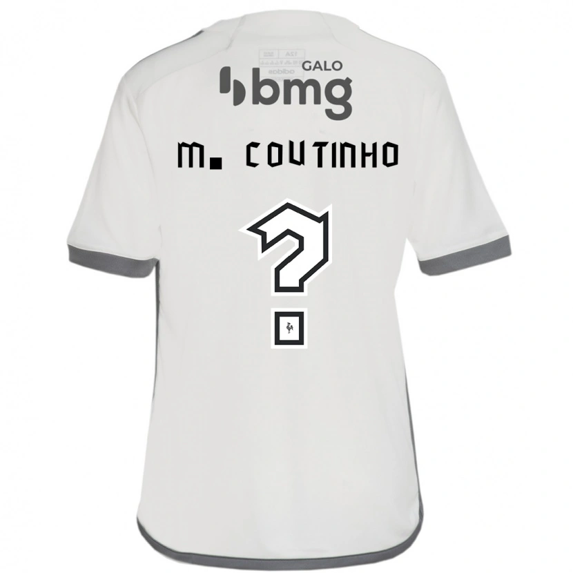 Danxen Dame Murilo Coutinho #0 Off White Bortetrøye Drakt Trøye 2025/26 Skjorter T-Skjorte