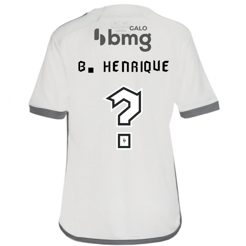 Danxen Dame Bruno Henrique #0 Off White Bortetrøye Drakt Trøye 2025/26 Skjorter T-Skjorte