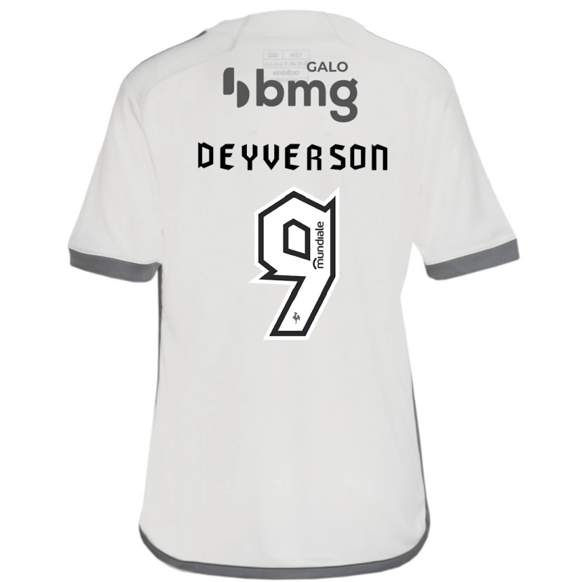 Danxen Dame Deyverson #9 Off White Bortetrøye Drakt Trøye 2025/26 Skjorter T-Skjorte